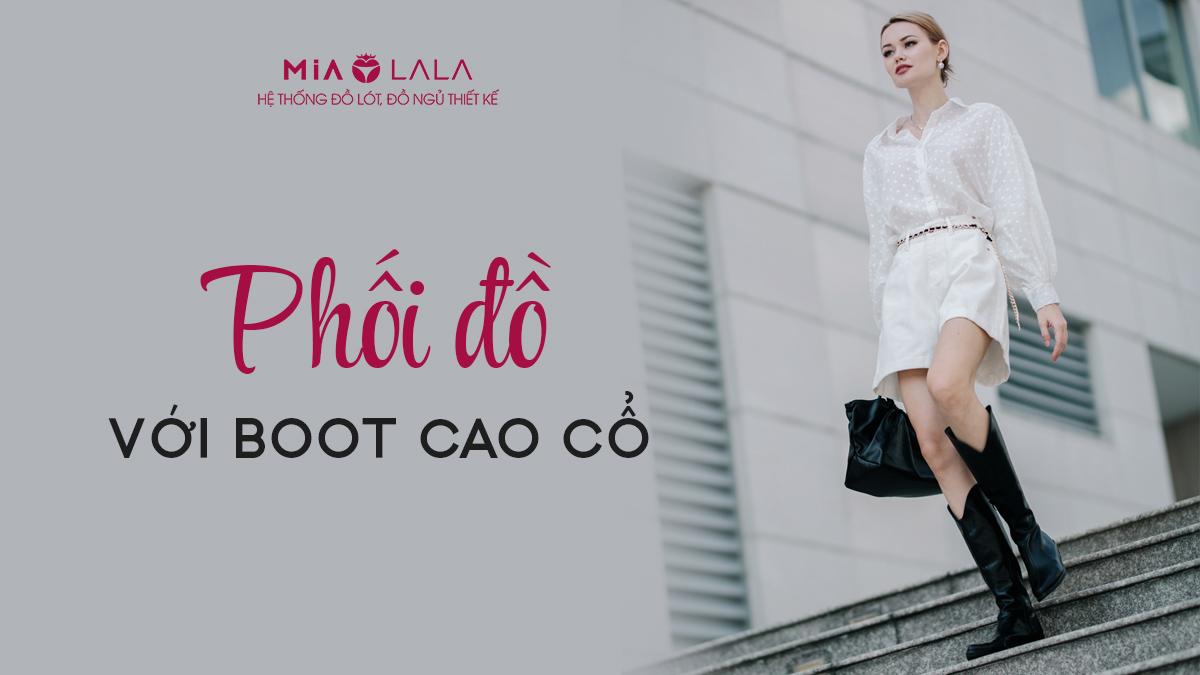 mix boot cao cổ