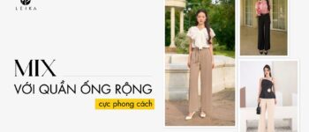 Bí quyết mix đồ đi đám cưới với quần ống rộng cực phong cách