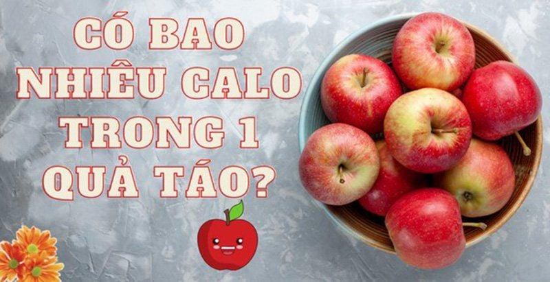 một quả táo chứa bao nhiêu calo?