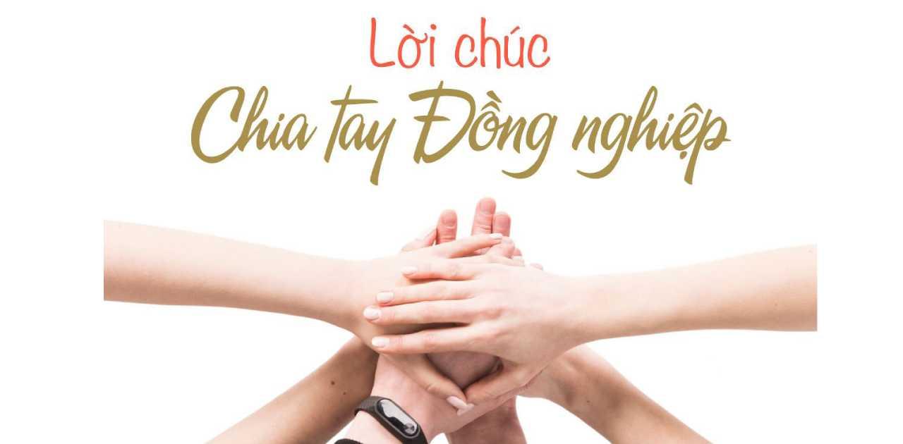 nói lời chia tay đồng nghiệp