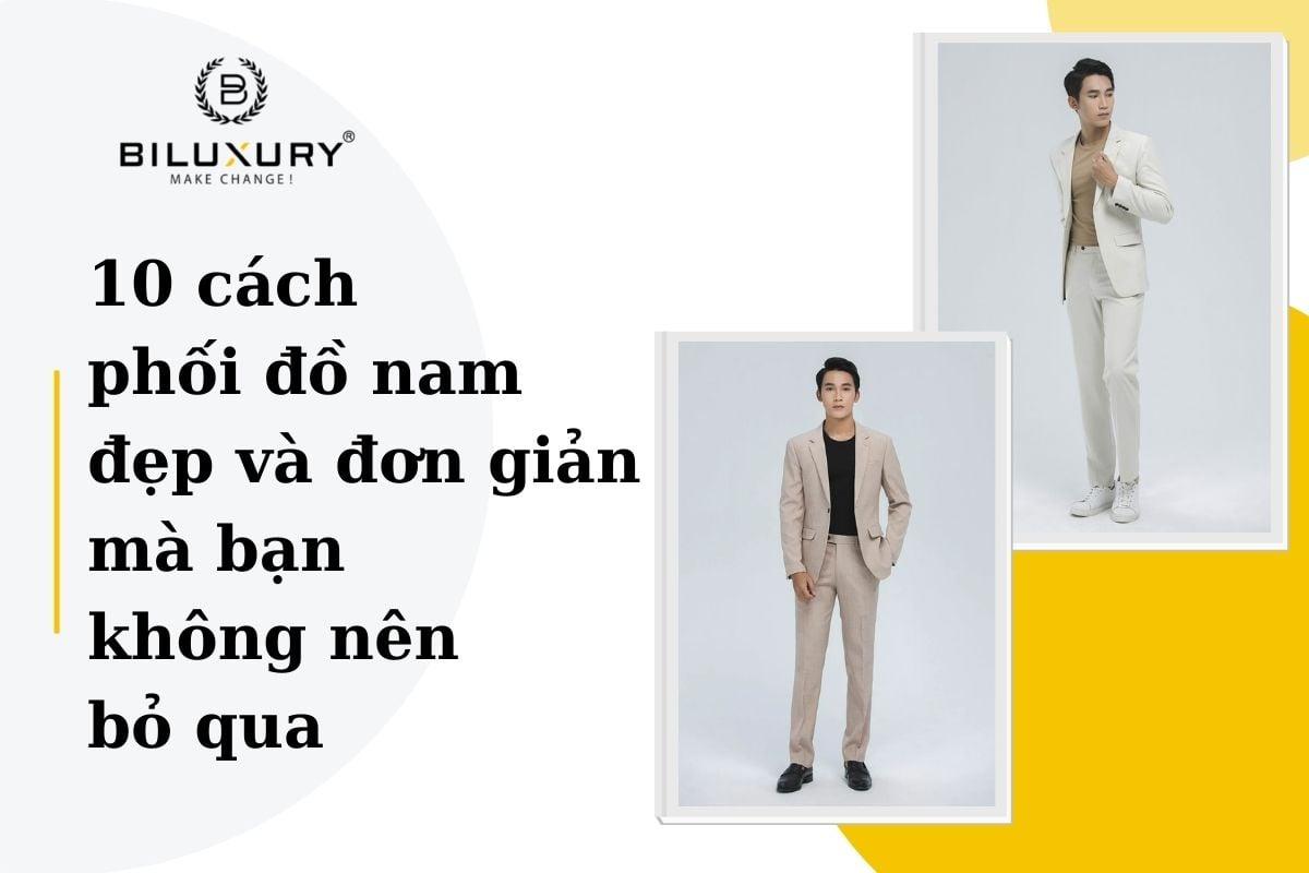 outfit nam chất