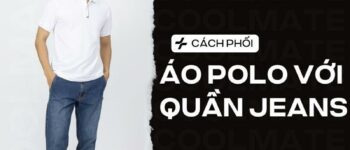 Phối áo phông polo có cổ với quần jeans cực chất, chàng đã thử chưa?