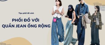 20+ cách phối đồ với quần jean ống rộng cực có gu cho nàng