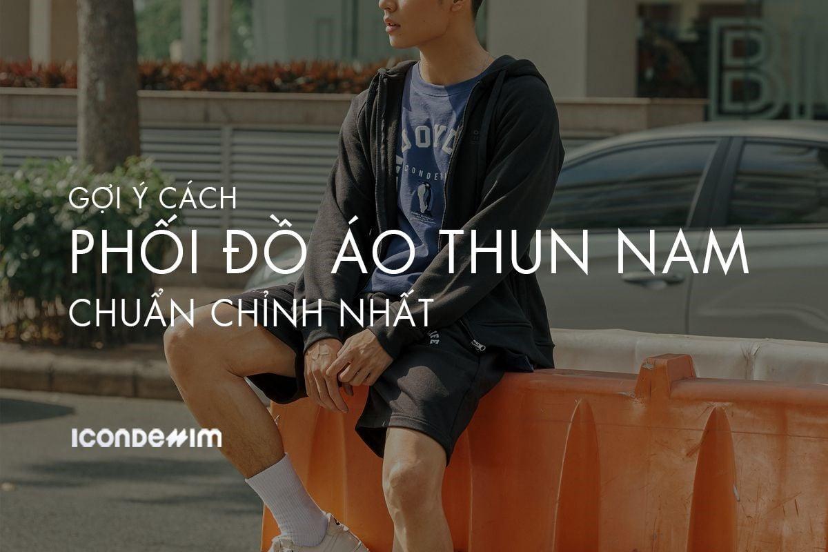 phối đồ với áo thun nam