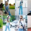 Top 10 gợi ý cách phối đồ với quần jean ống rộng như các fashionista