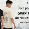 Cách phối quần tây áo thun cho nam CHUẨN thời trang quý ông