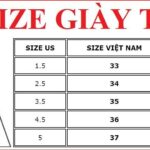 Bảng size giày trẻ em Việt Nam mẹ nào cũng cần