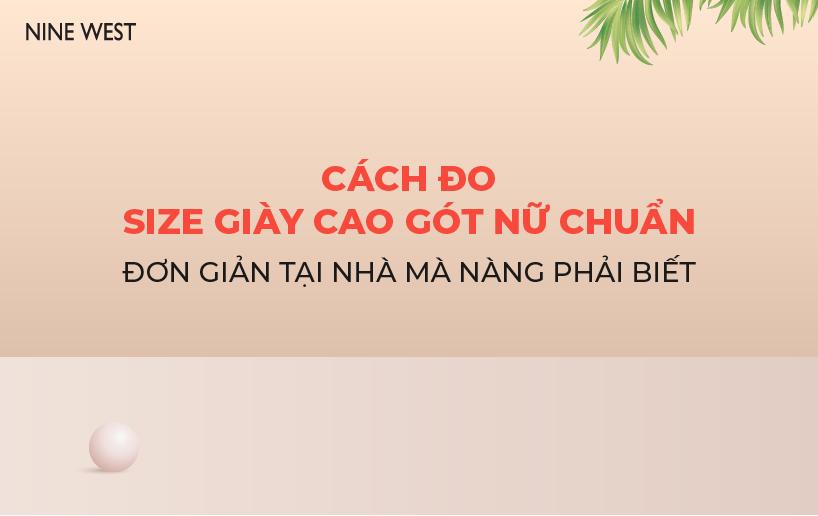 size giày chuẩn nữ