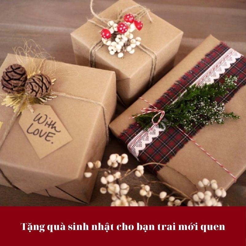 tặng quà sinh nhật cho bạn trai mới quen