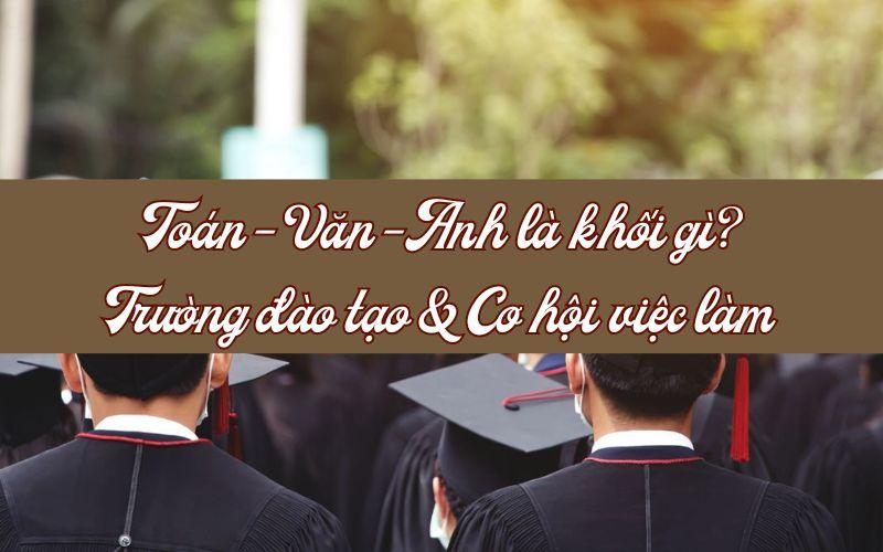 toán văn anh là khối gì