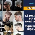 Top 25 các kiểu kẻ tóc nam đẹp, nghệ thuật thịnh hành năm 2024