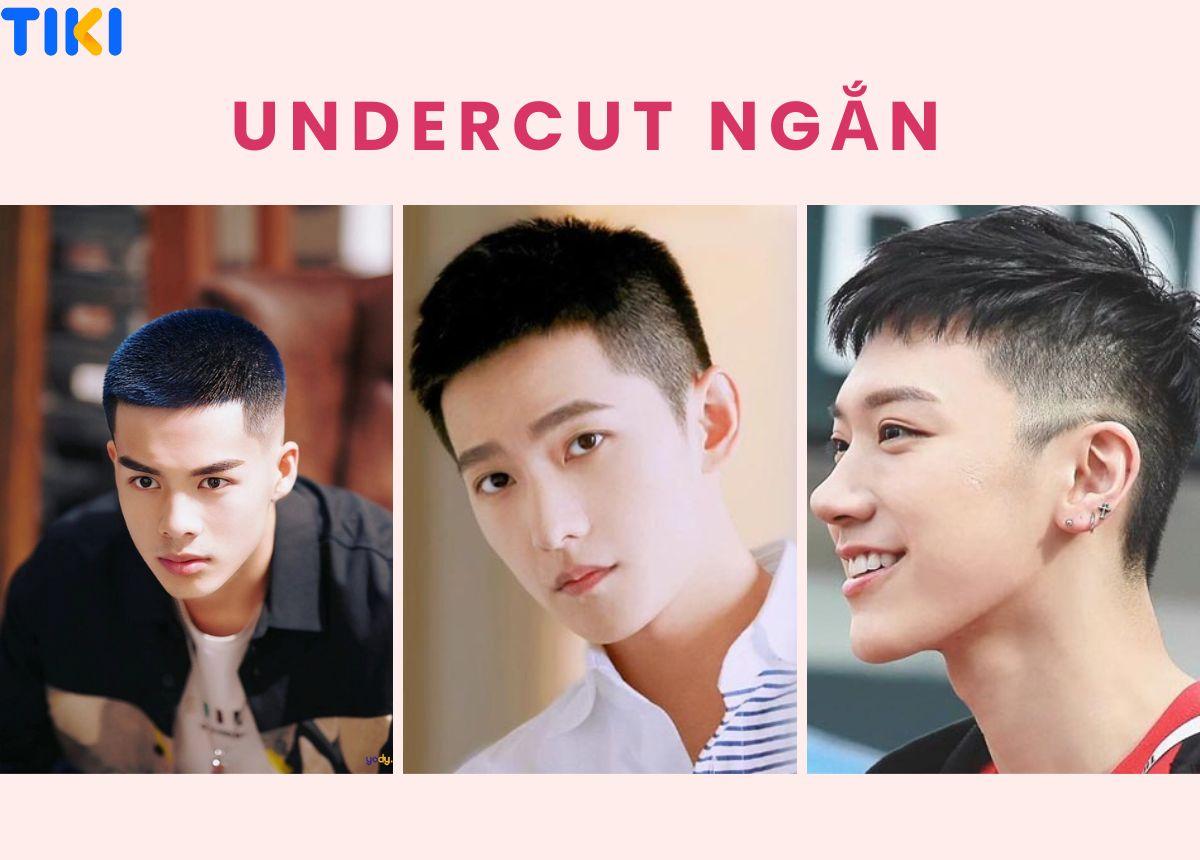 tóc undercut nam ngắn