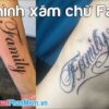 Top 50+ Mẫu Hình xăm chữ Family đẹp nhất