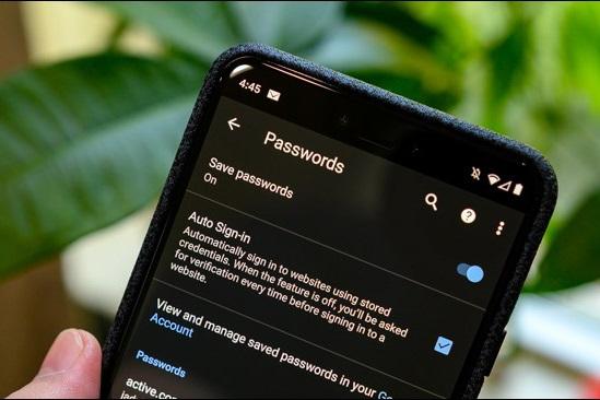 xem mật khẩu đã lưu trên google