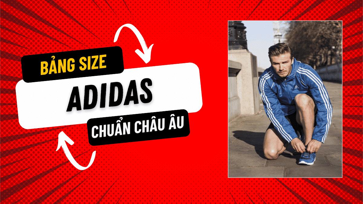 bảng size adidas nữ