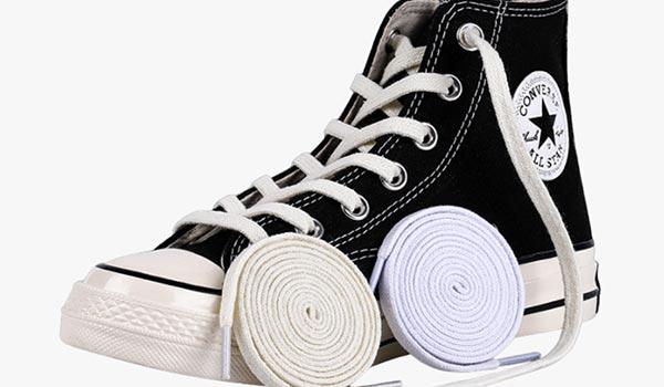 buộc dây giày converse cổ cao