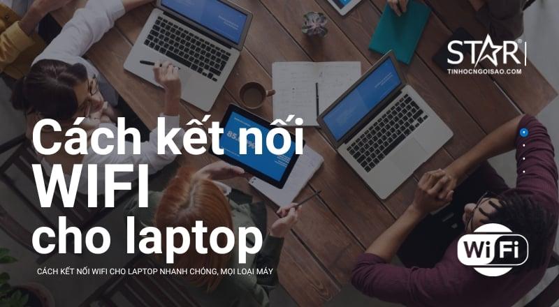 cách kết nối wifi trên máy tính