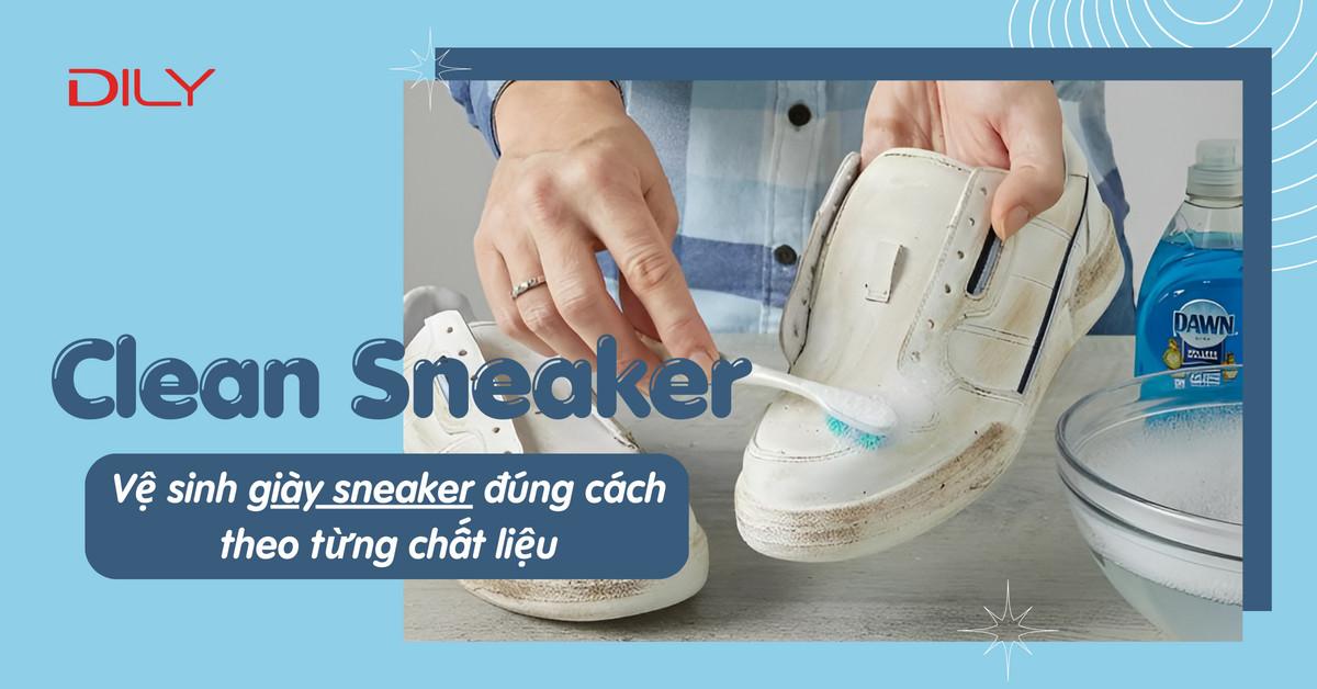 cách vệ sinh giày sneaker