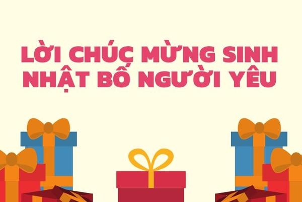 chúc mừng sinh nhật bố người yêu