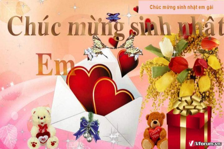 chúc mừng sinh nhật em họ