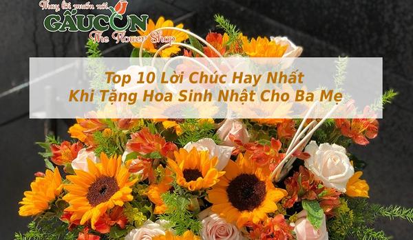 chúc sinh nhật bố mẹ