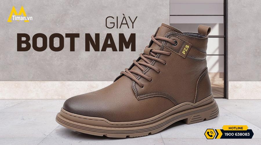 giày boot nam chính hãng