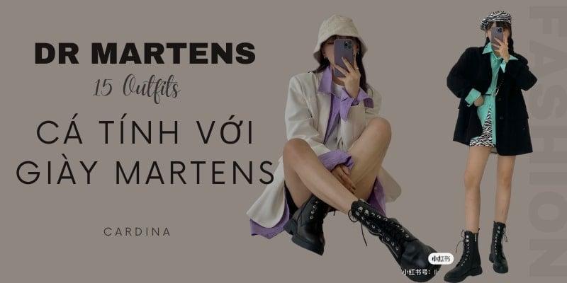 giày dr martens nữ phối đồ