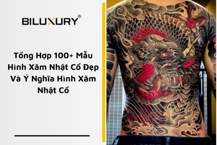 hình xăm nhật cổ bắp chân