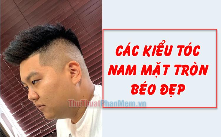 kiểu tóc nam mặt tròn mập