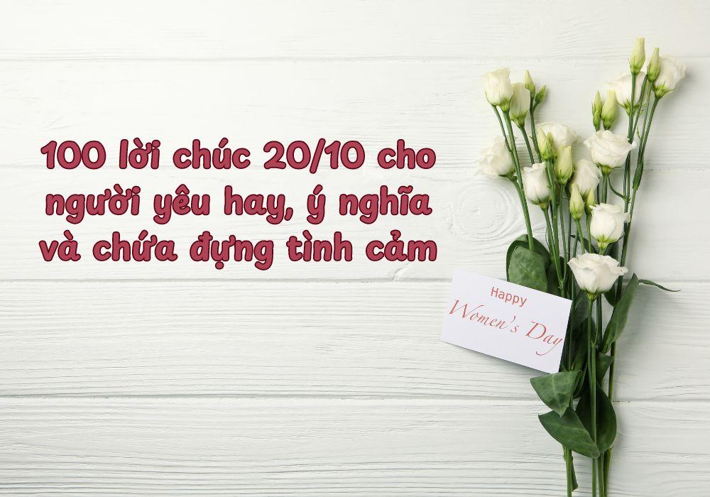 lời chúc cho người yêu ngắn gọn