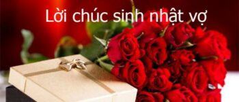 Lời chúc sinh nhật vợ hay và hài hước