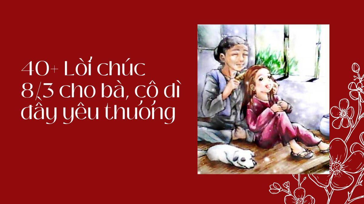 lời chúc sinh nhật cho cô dì