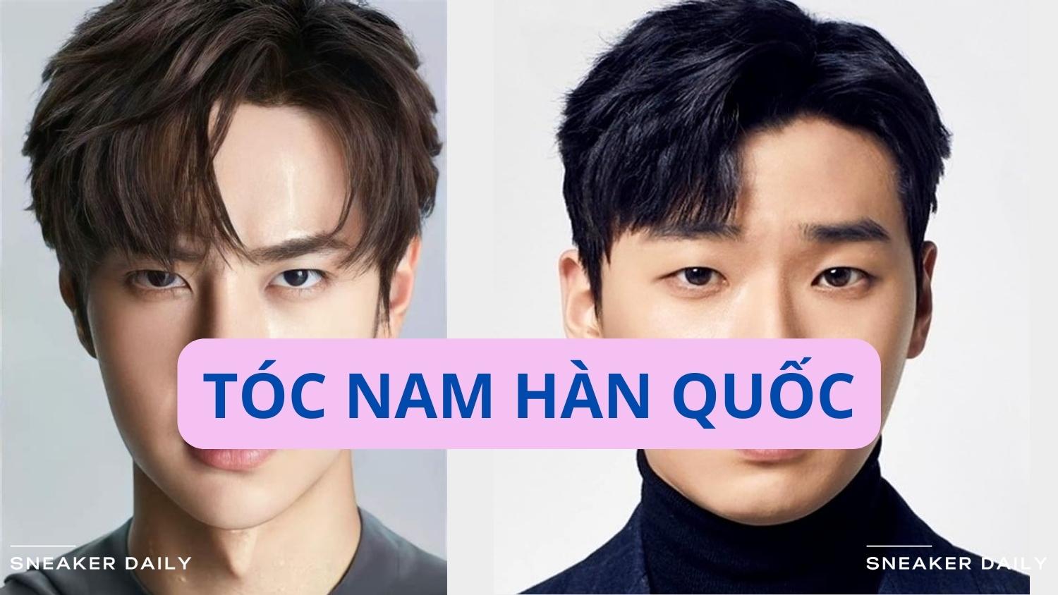 màu tóc hàn quốc nam