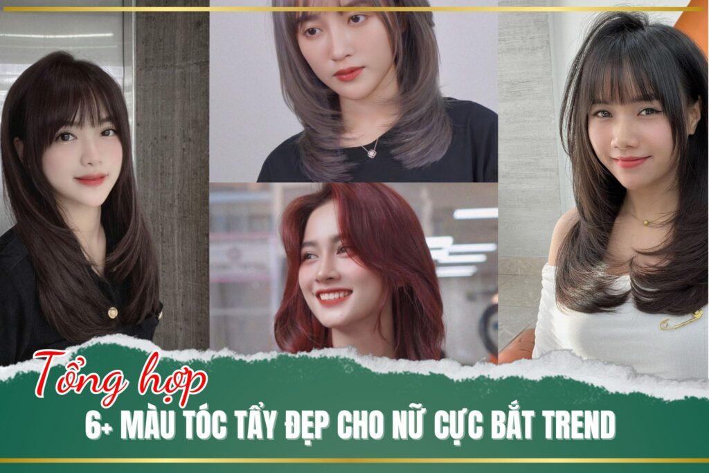 màu tóc tẩy đẹp cho nam