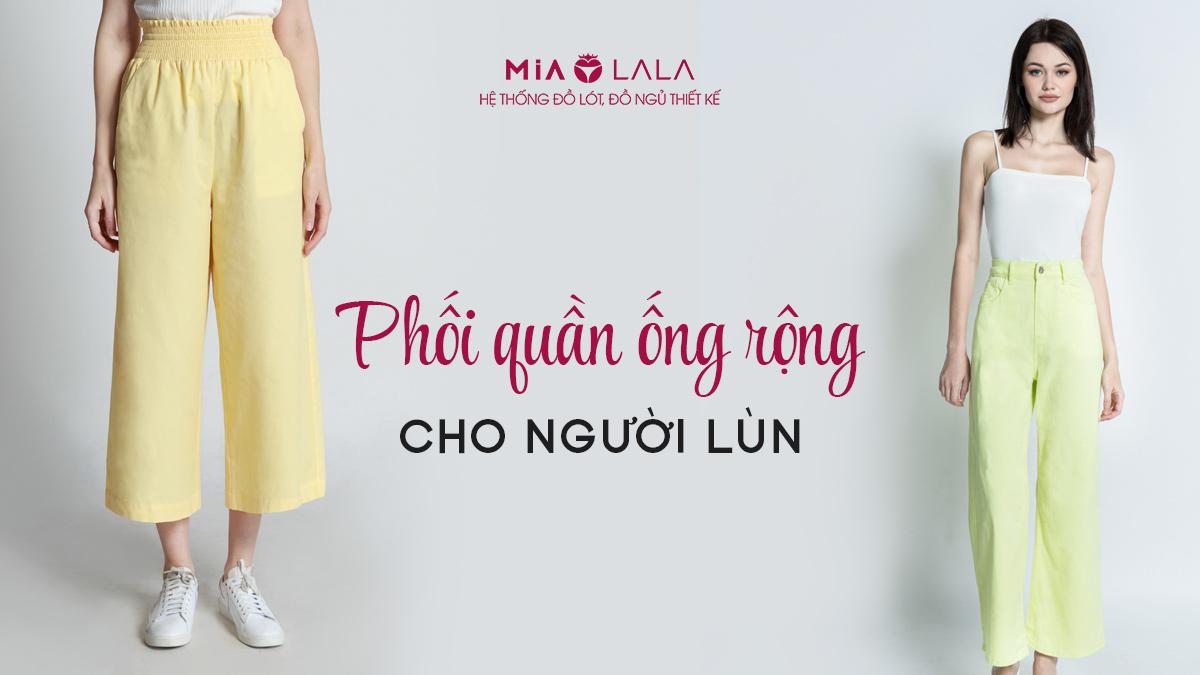 người thấp có nên mặc quần ống suông