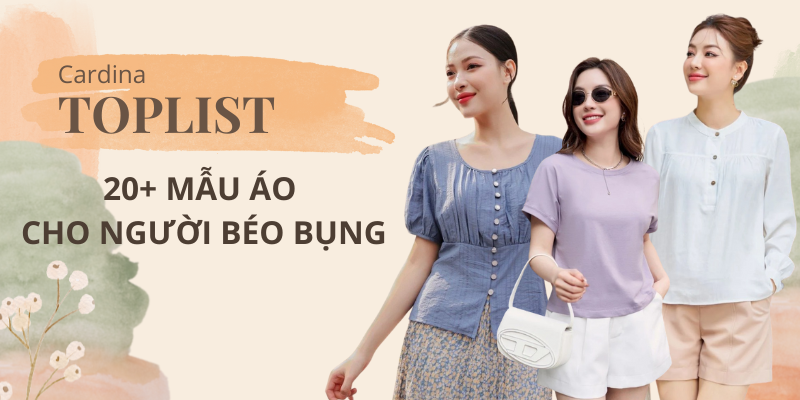 những kiểu áo đẹp cho người mập