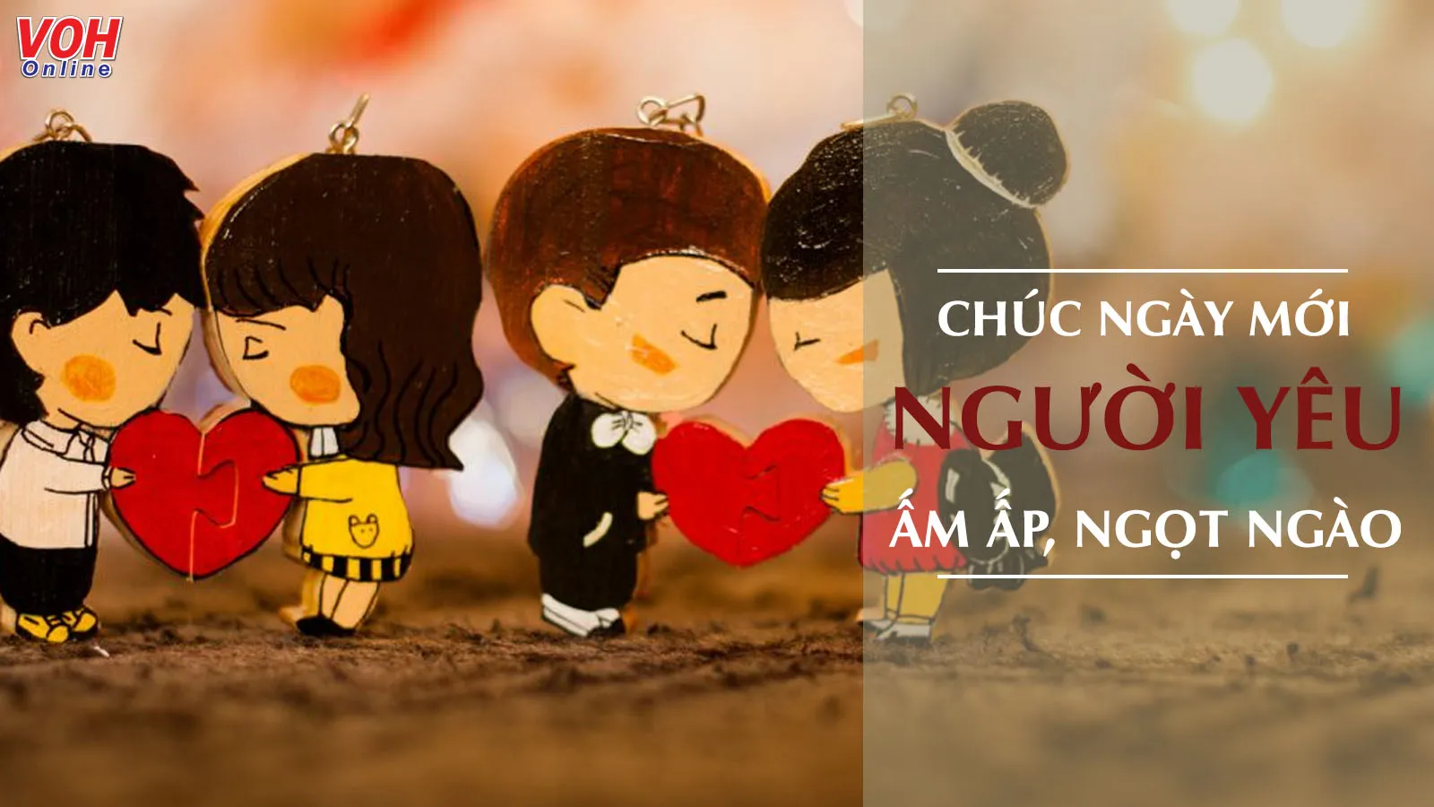 những lời chúc ngọt ngào dành cho người yêu con trai