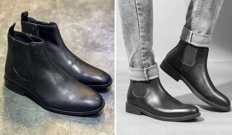 phối chelsea boot nam