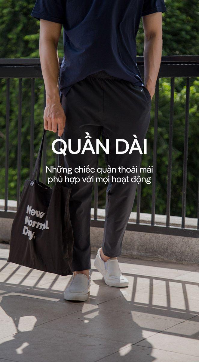 quần dài đen nam