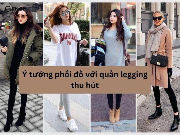 quần jean bó nữ phối với áo gì