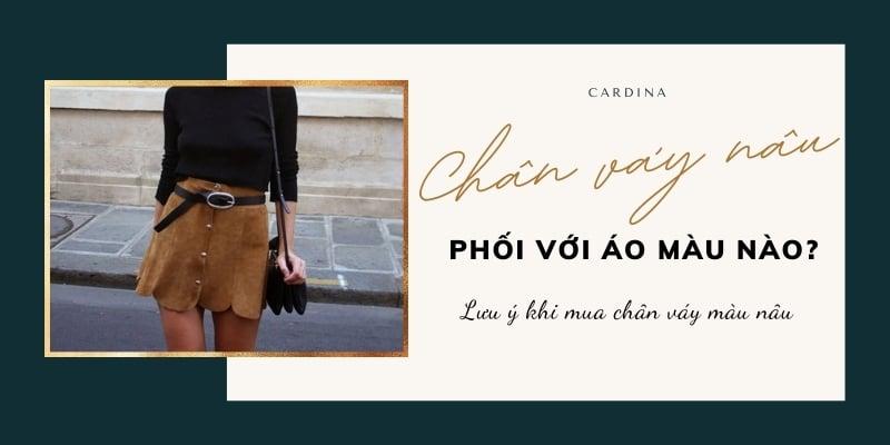 quần màu da bò phối với áo màu gì