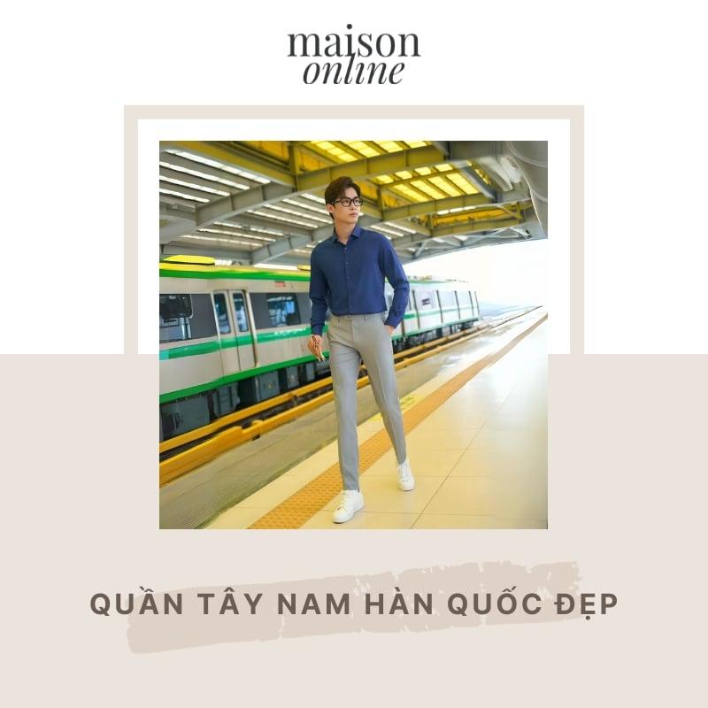 quần tây nam hàn quốc