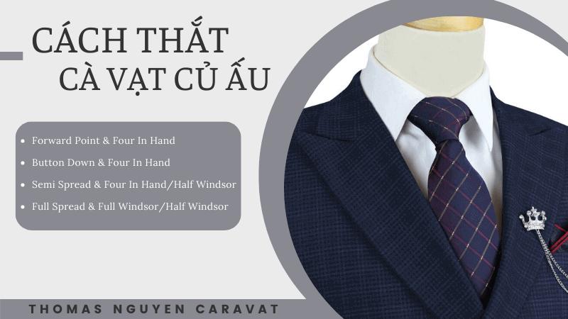 thắt cà vạt củ ấu