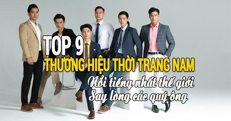 thương hiệu thời trang nam nổi tiếng