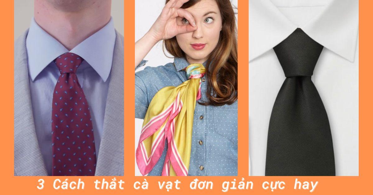 xem cách thắt cà vạt